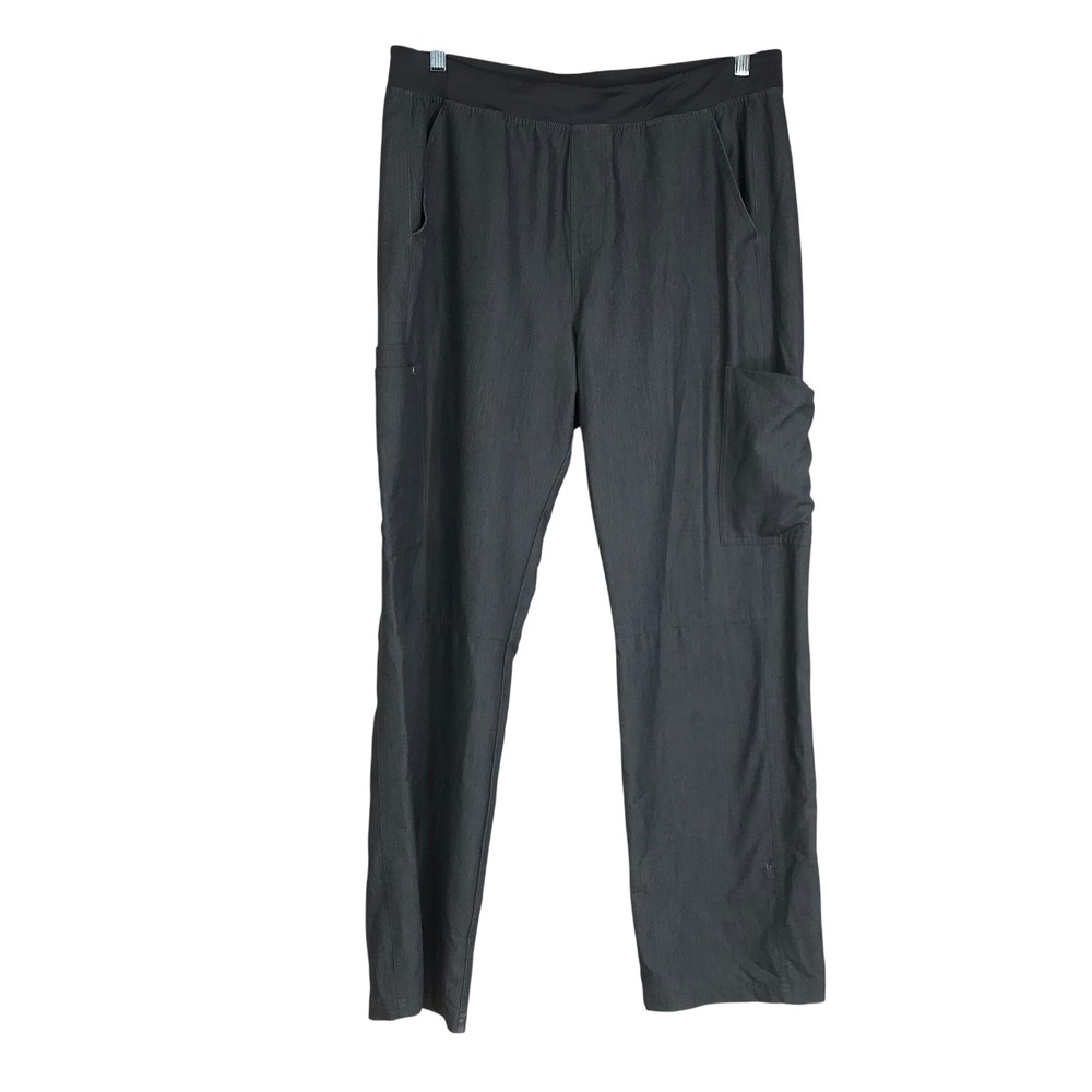 FIGS Mens‎ T2001 Technical Scrub Pants Heather Charcoal Grey Cargo Multi-Pocket